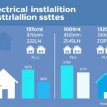 Porównanie kosztów instalacji elektrycznej w domach o różnych metrażach - koszt instalacji elektrycznej w domu 80m2