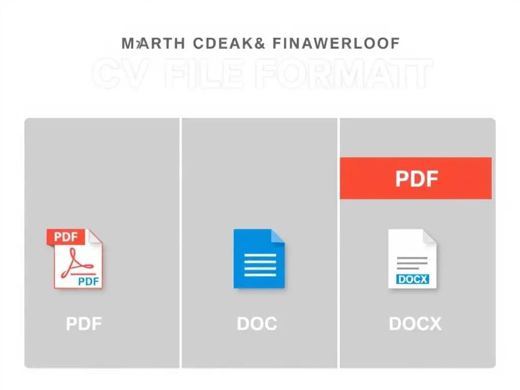 Różne formaty plików CV co to jest i który wybrać