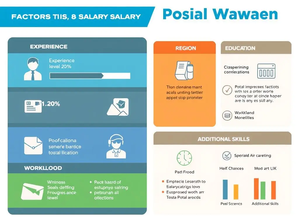 Czynniki wpływające na zarobki listonosza - doświadczenie, wykształcenie, region Czynniki wpływające na zarobki listonosza - doświadczenie, wykształcenie, region