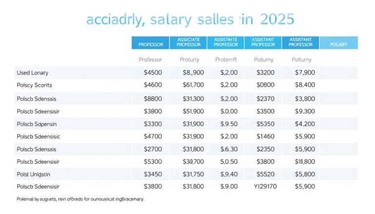 Tabela przedstawiająca ile zarabia doktor na uczelni w 2025 roku